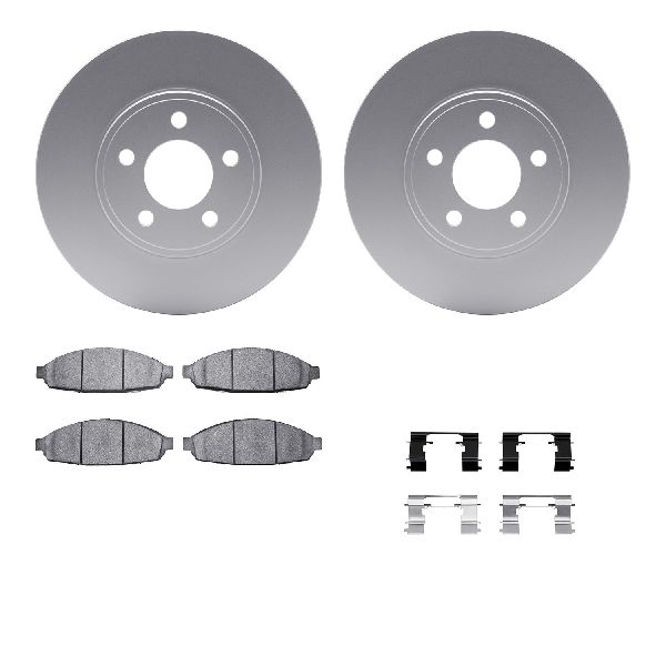 2003-2011 Mercury Grand Marquis Disc Brake Kit - Front (Dynamic Friction)