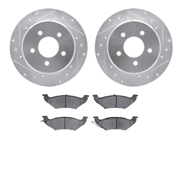 1997-2000 Dodge Grand Caravan Disc Brake Kit - Rear (Dynamic Friction)