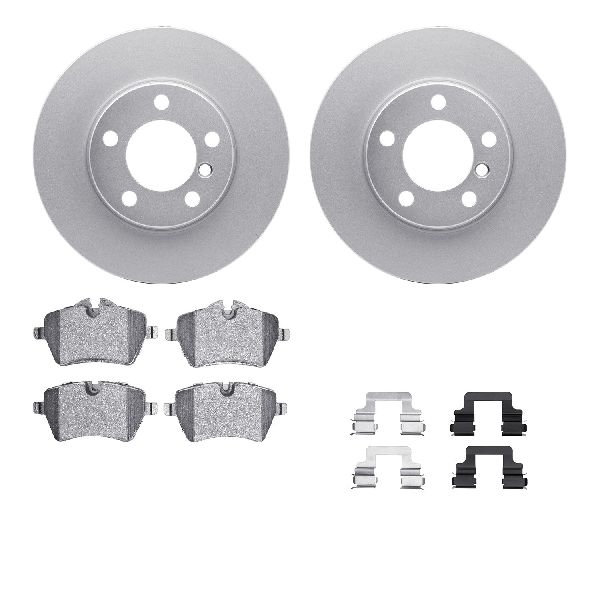 2013-2016 Mini Cooper Paceman Disc Brake Kit - Front (Dynamic Friction)