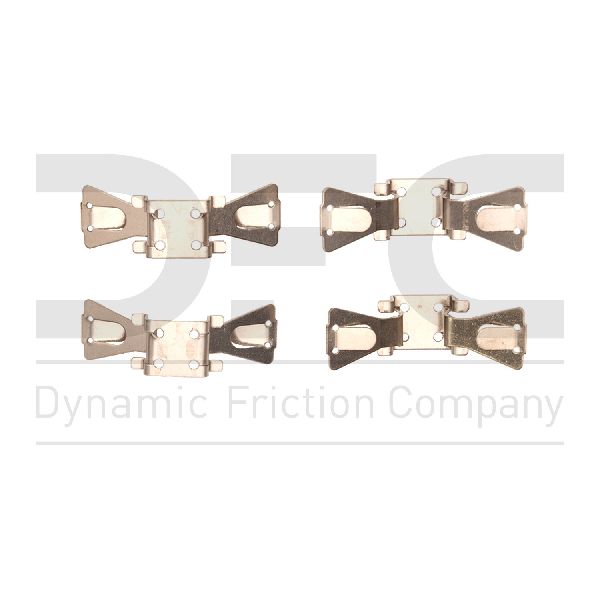 2017-2023 Porsche 911 Disc Brake Hardware Kit - Front (Dynamic Friction)