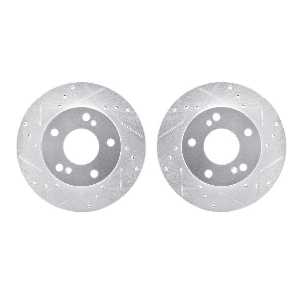 1996-1998 Nissan 240SX Disc Brake Rotor Set - Front (Dynamic Friction)