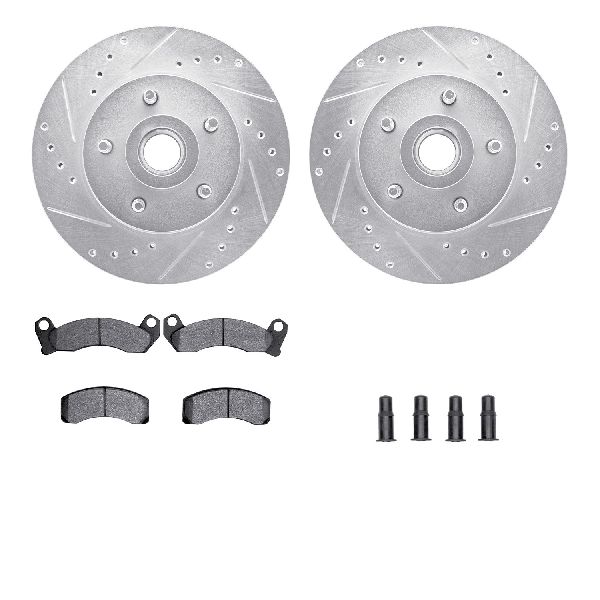 1982-1991 Mercury Grand Marquis Disc Brake Kit - Front (Dynamic Friction)