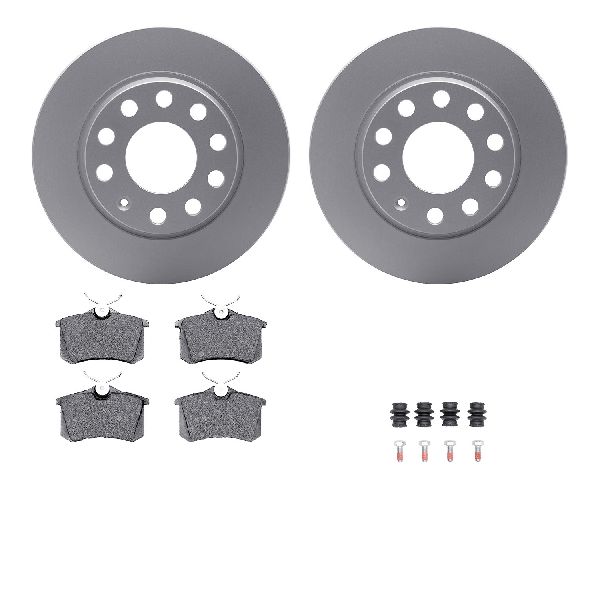 2000-2008 Audi A4 Disc Brake Kit - Rear (Dynamic Friction)