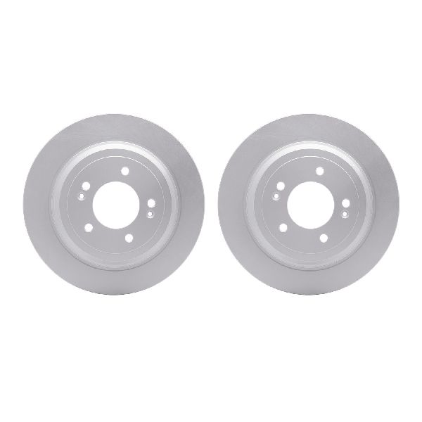 2019-2021 Hyundai Tucson Disc Brake Rotor Set - Rear (Dynamic Friction)