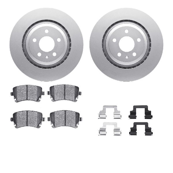 2007-2011 Audi S6 Disc Brake Kit - Rear (Dynamic Friction)