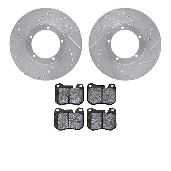 1979-1988 Porsche 924 Disc Brake Kit - Front (Dynamic Friction)