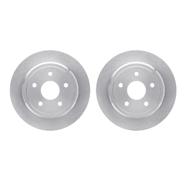 2006-2010 Jeep Commander Disc Brake Rotor Set - Rear (Dynamic Friction)