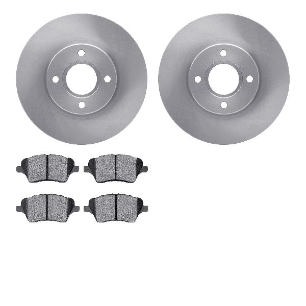2014-2019 Ford Fiesta Disc Brake Kit - Front (Dynamic Friction)