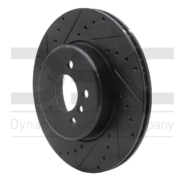 2011-2016 BMW 550i Disc Brake Rotor - Rear Left (Dynamic Friction)