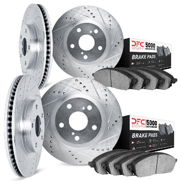 2005-2008 Dodge Magnum Disc Brake Kit - Front and Rear (Dynamic Friction)