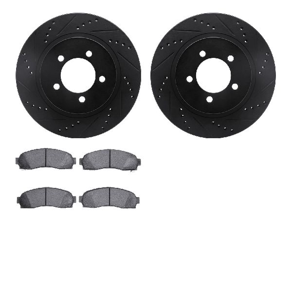 2002-2005 Mercury Mountaineer Disc Brake Kit - Front (Dynamic Friction)