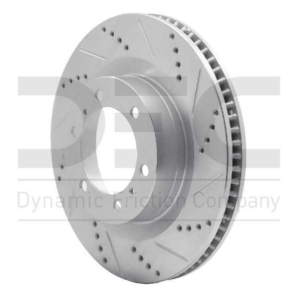 2010-2023 Lexus GX460 Disc Brake Rotor - Front Right (Dynamic Friction)