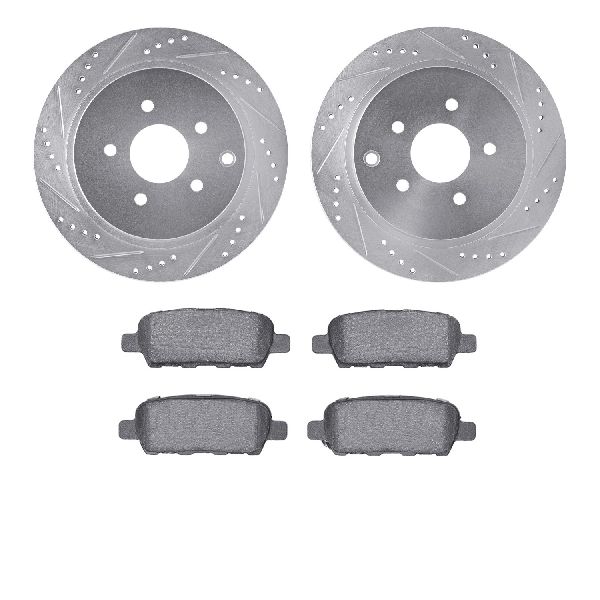 2004-2017 Nissan Quest Disc Brake Kit - Rear (Dynamic Friction)