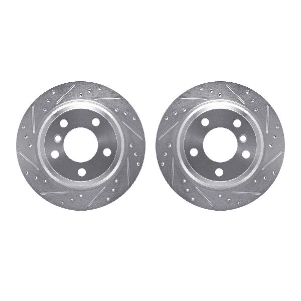 2012-2015 BMW X1 Disc Brake Rotor Set - Rear (Dynamic Friction)