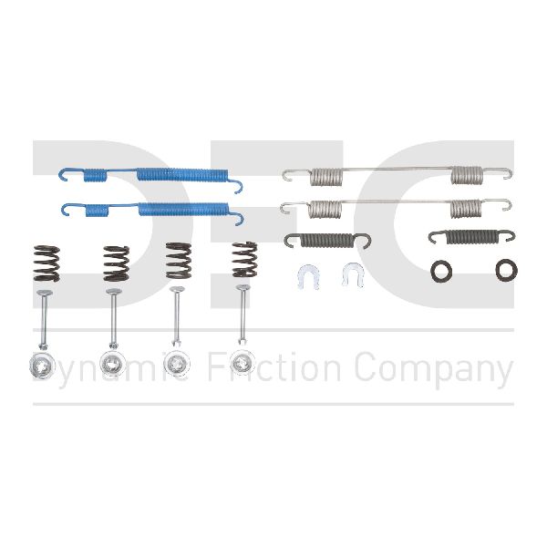 2002-2007 Mitsubishi Lancer Drum Brake Hardware Kit - Rear (Dynamic Friction)