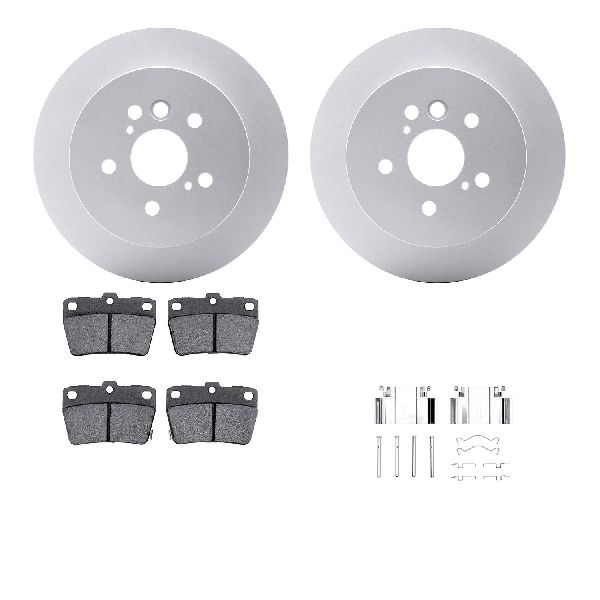 2004-2005 Toyota RAV4 Disc Brake Kit - Rear (Dynamic Friction)
