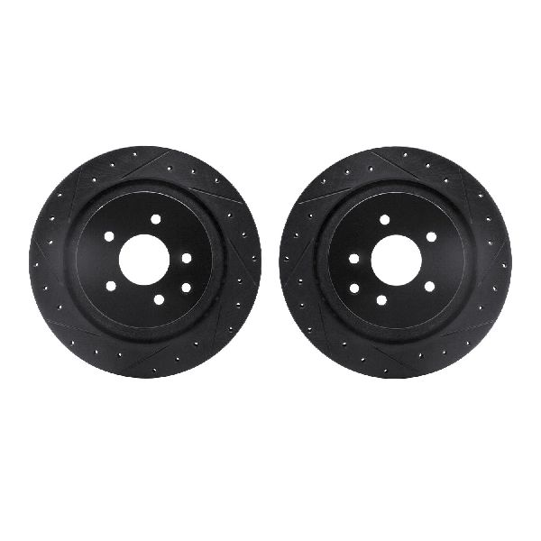 2008-2013 INFINITI G37 Disc Brake Rotor Set - Rear (Dynamic Friction)