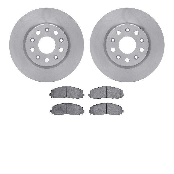 2018-2022 Jeep Wrangler Disc Brake Kit - Front (Dynamic Friction)