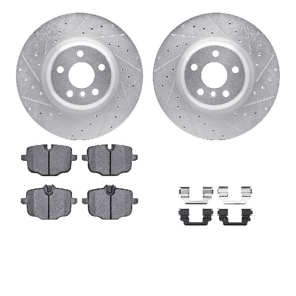 2018-2020 BMW X3 Disc Brake Kit - Rear (Dynamic Friction)