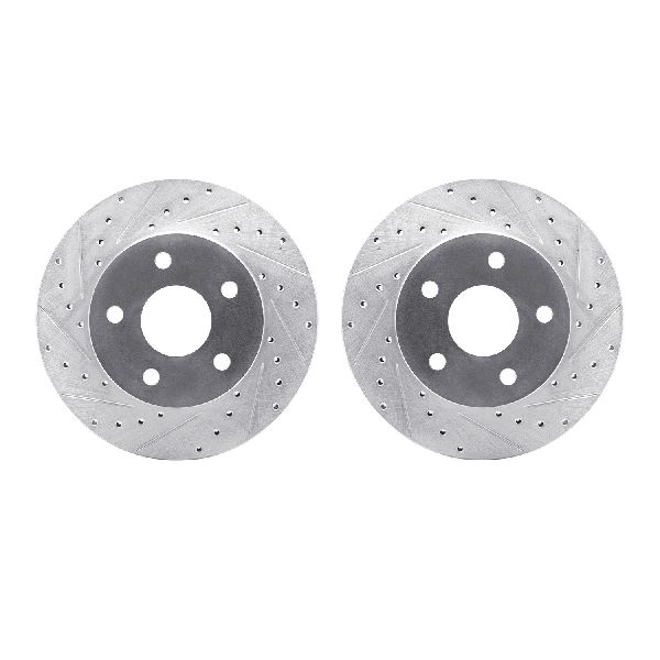 1999-2004 Jeep Grand Cherokee Disc Brake Rotor Set - Front (Dynamic Friction)