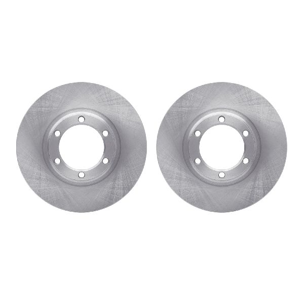 1987-1989 Dodge Raider Disc Brake Rotor Set - Front (Dynamic Friction)
