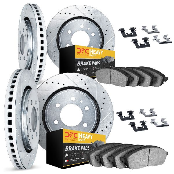 2000-2002 Chevrolet Tahoe Disc Brake Kit - Front and Rear (Dynamic Friction)