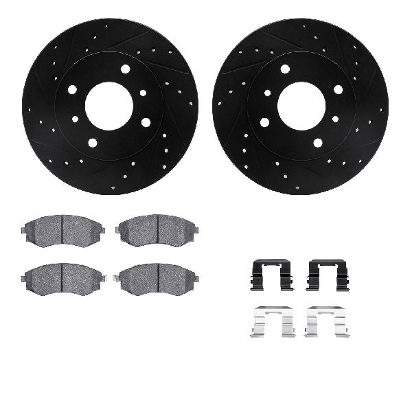 1991-1996 INFINITI G20 Disc Brake Kit - Front (Dynamic Friction)