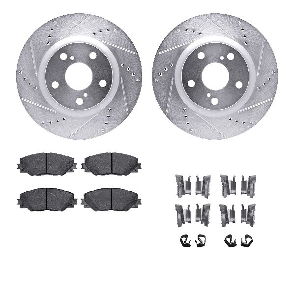2006-2018 Toyota RAV4 Disc Brake Kit - Front (Dynamic Friction)