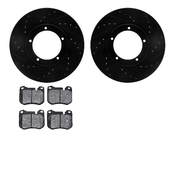 1979-1988 Porsche 924 Disc Brake Kit - Front (Dynamic Friction)