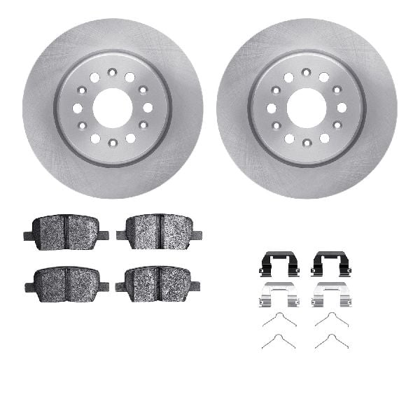 2018-2019 Buick Enclave Disc Brake Kit - Rear (Dynamic Friction)