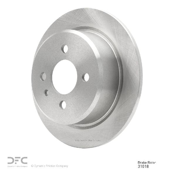 1984-1987 BMW 325e Disc Brake Rotor - Rear (Dynamic Friction)