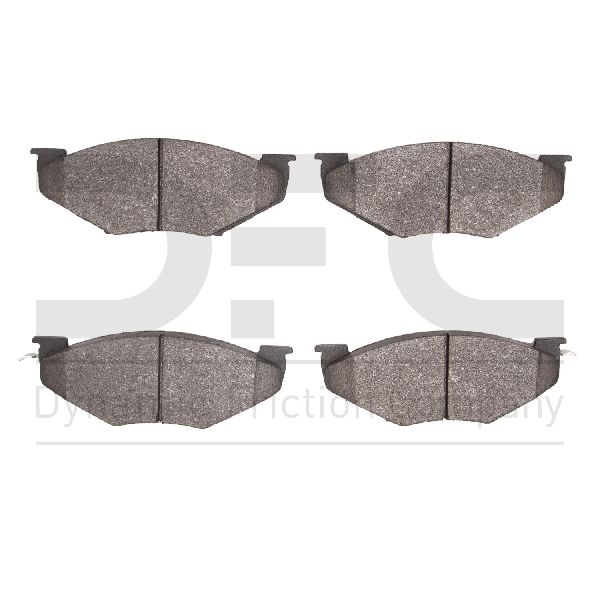 1987-1988 Dodge Caravan Disc Brake Pad Set - Front (Dynamic Friction)