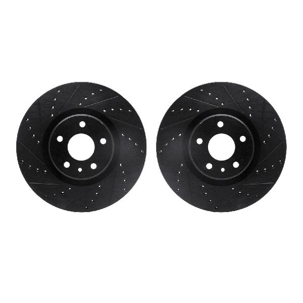 2013-2016 Lincoln MKZ Disc Brake Rotor Set - Front (Dynamic Friction)