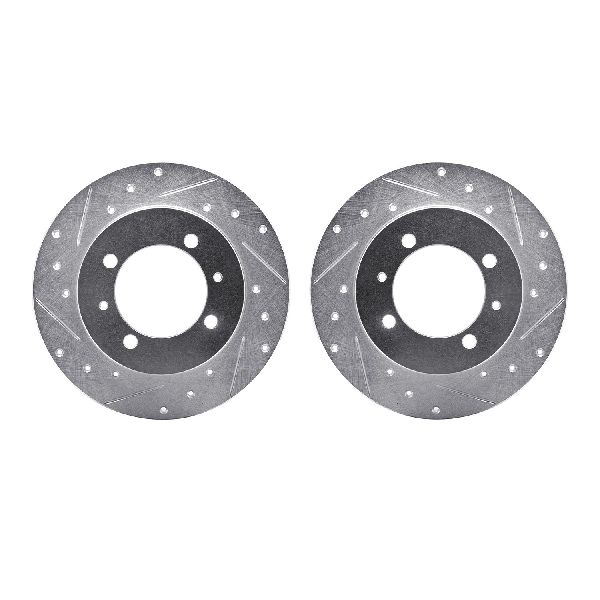 1989-1992 Mitsubishi Galant Disc Brake Rotor Set - Rear (Dynamic Friction)