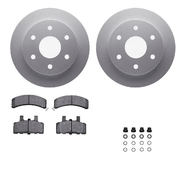 1995-2000 Chevrolet Tahoe Disc Brake Kit - Front (Dynamic Friction)