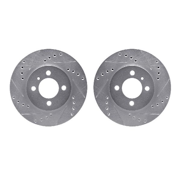1984-1987 BMW 325e Disc Brake Rotor Set - Front (Dynamic Friction)