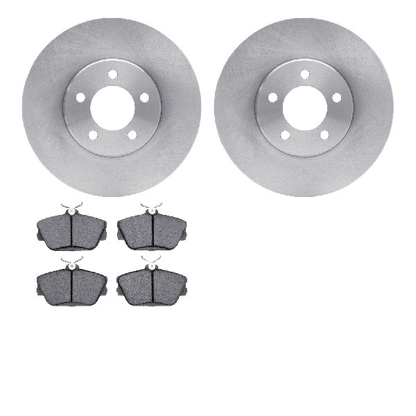 1996-1997 Mercury Cougar Disc Brake Kit - Front (Dynamic Friction)