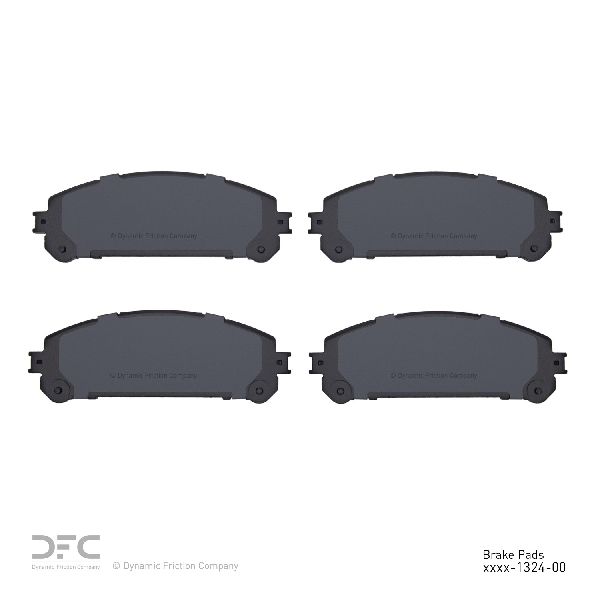 2020-2024 Toyota Camry Disc Brake Pad Set - Front (Dynamic Friction)