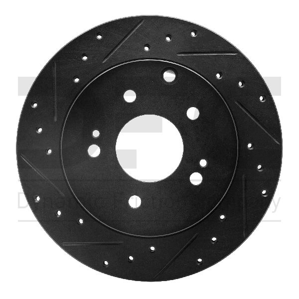 2007-2009 Mitsubishi Galant Disc Brake Rotor - Rear Left (Dynamic Friction)
