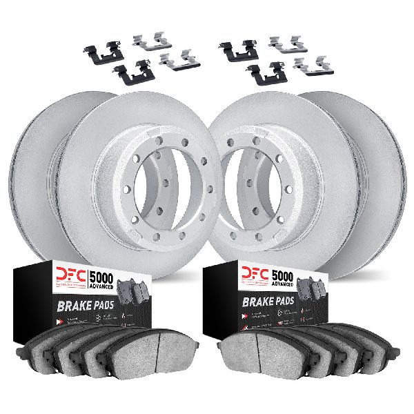 2011-2024 Ram 4500 Disc Brake Kit - Front and Rear (Dynamic Friction)
