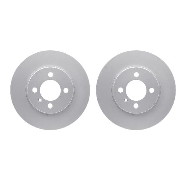 1984-1987 BMW 325e Disc Brake Rotor Set - Front (Dynamic Friction)