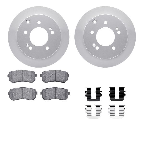 2010-2013 Kia Forte Koup Disc Brake Kit - Rear (Dynamic Friction)