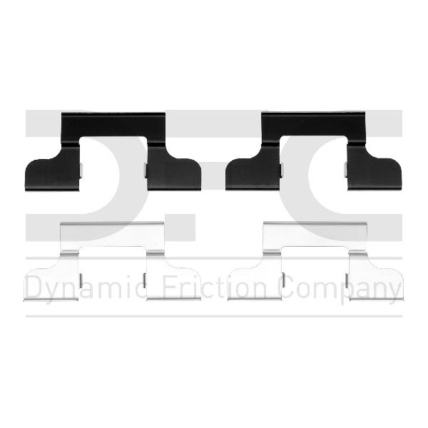 2005-2014 Ford Mustang Disc Brake Hardware Kit - Rear (Dynamic Friction)