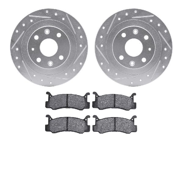 1992-1995 Mazda MX-3 Disc Brake Kit - Rear (Dynamic Friction)