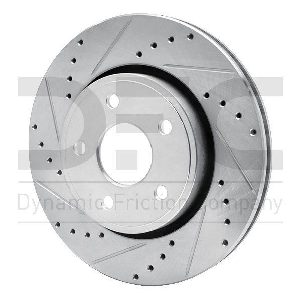 2006-2010 Jeep Commander Disc Brake Rotor - Front Left (Dynamic Friction)