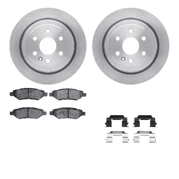 2011 Saab 9-4X Disc Brake Kit - Rear (Dynamic Friction)