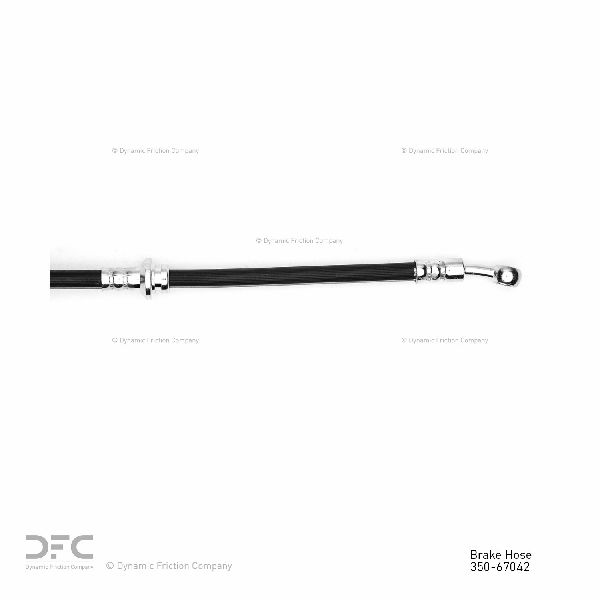 1995-2000 Nissan Sentra Brake Hydraulic Hose - Front Left (Dynamic Friction)