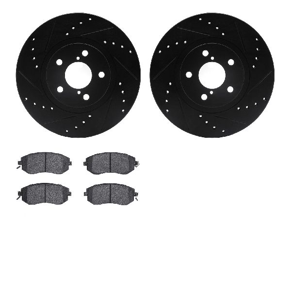 2013-2015 Subaru BRZ Disc Brake Kit - Front (Dynamic Friction)