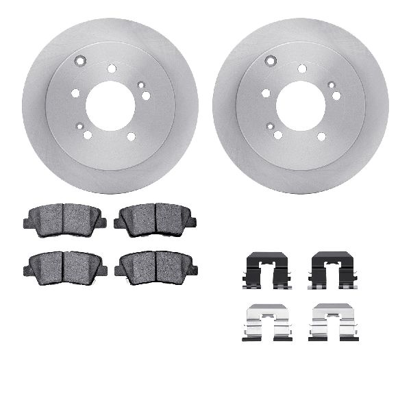 2007-2009 Kia Amanti Disc Brake Kit - Rear (Dynamic Friction)