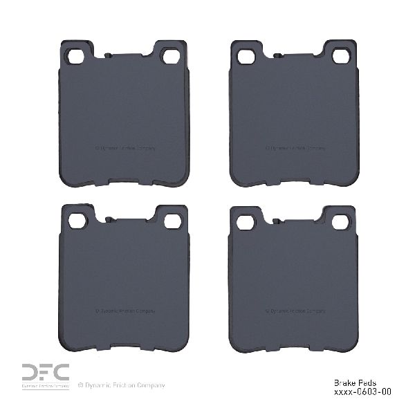 1994-1999 Mercedes-Benz S320 Disc Brake Pad Set - Rear (Dynamic Friction)